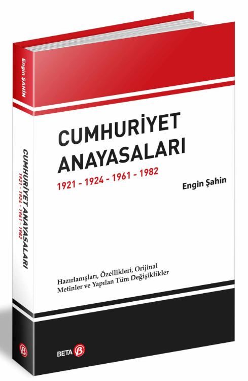 Cumhuriyet Anayasaları 1921-1924-1961-1982 - Engin Şahin kitap kapağı