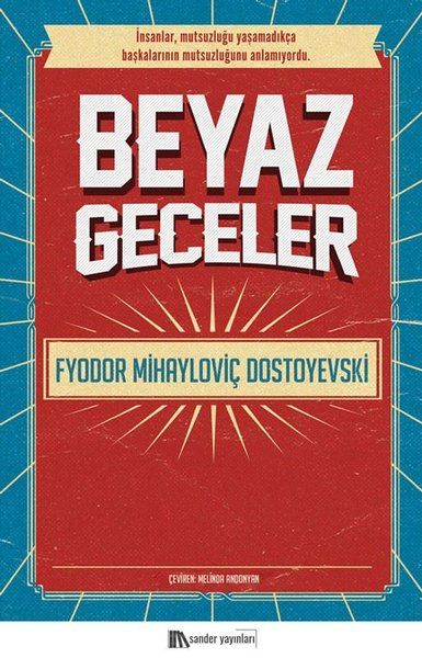 Beyaz Geceler - Fyodor Mihayloviç Dostoyevski kitap kapağı