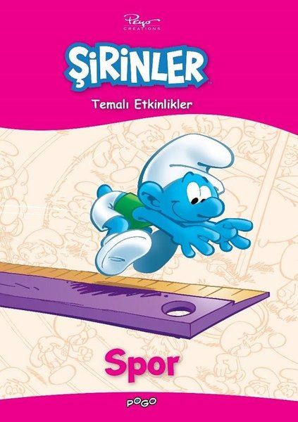 Şirinler - Spor - Kolektif kitap kapağı