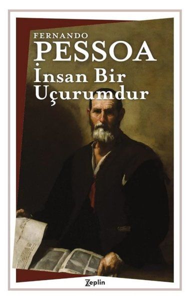İnsan Bir Uçurumdur - Fernando Pessoa kitap kapağı