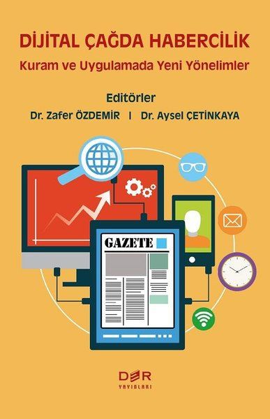 Dijital Çağda Habercilik - Aysel Çetinkaya, Zafer Özdemir kitap kapağı