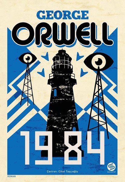 1984 - George Orwell kitap kapağı