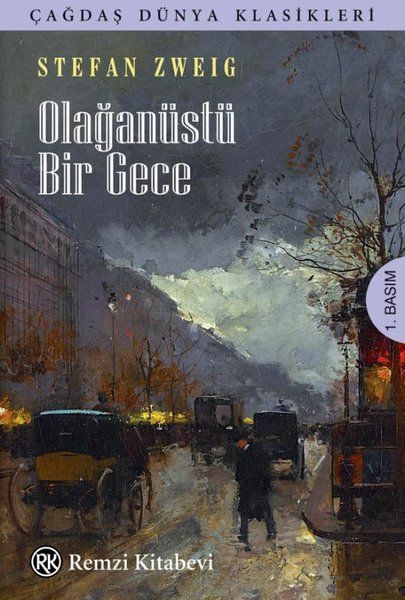 Olağanüstü Bir Gece - Stefan Zweig kitap kapağı