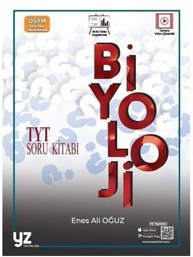 YZ YKS TYT Biyoloji Soru Kitabı - Enes Ali Oğuz kitap kapağı