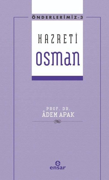 Hazreti Osman - Adem Apak kitap kapağı