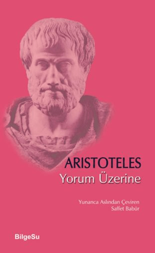 Yorum Üzerine - Aristoteles kitap kapağı