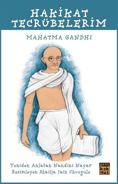Hakikat Tecrübelerim - Mahatma Gandhi kitap kapağı