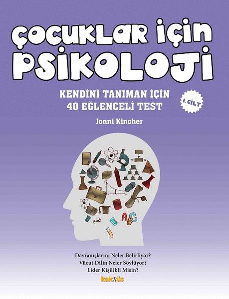 Çocuklar İçin Psikoloji 1. Cilt - Jonni Kincher kitap kapağı
