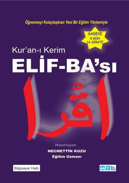 Kur'an-ı Kerim Elif-Ba'sı - Necmettin Kuzu kitap kapağı