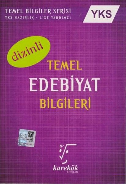 YKS Temel Edebiyat Bilgileri Dizinli - Harun Tursun, Ebru Çaloğlu kitap kapağı