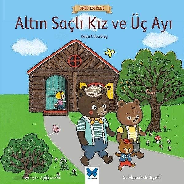 Altın Saçlı Kız ve Üç Ayı - Ünlü Eserler Serisi - Robert Southey kitap kapağı