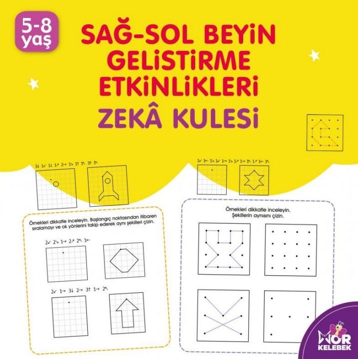 Sağ-Sol Beyin Geliştirme Etkinlikleri Zeka Kulesi - Kolektif kitap kapağı