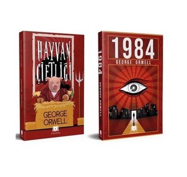 George Orwell Seti (2 Kitap Takım) - George Orwell kitap kapağı