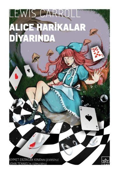 Alice Harikalar Diyarında - Lewis Carroll kitap kapağı