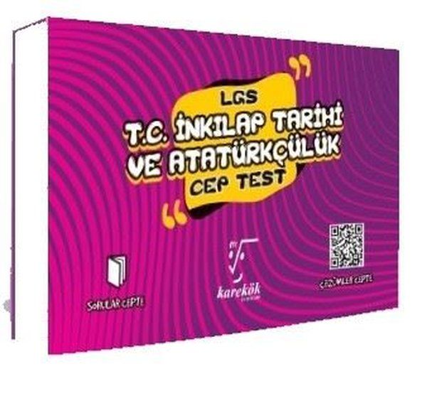 LGS Cep Test T.C. İnkılap Tarihi ve Atatürkçülük - Kolektif kitap kapağı