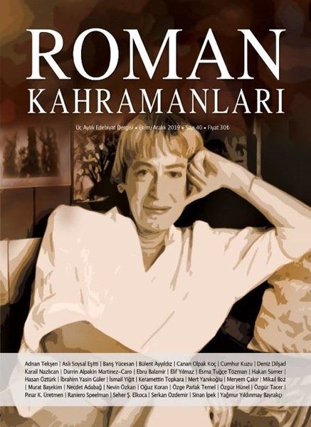 Roman Kahramanları Dergisi Sayı: 40 Ekim - Kasım 2019 - Kolektif kitap kapağı