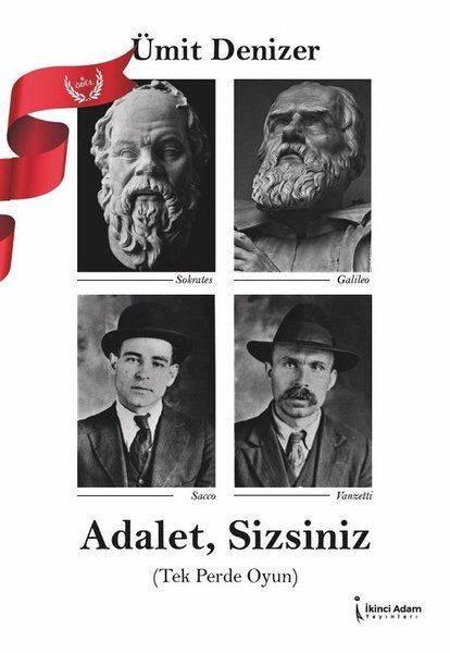 Adalet, Sizsiniz - Ümit Denizer kitap kapağı