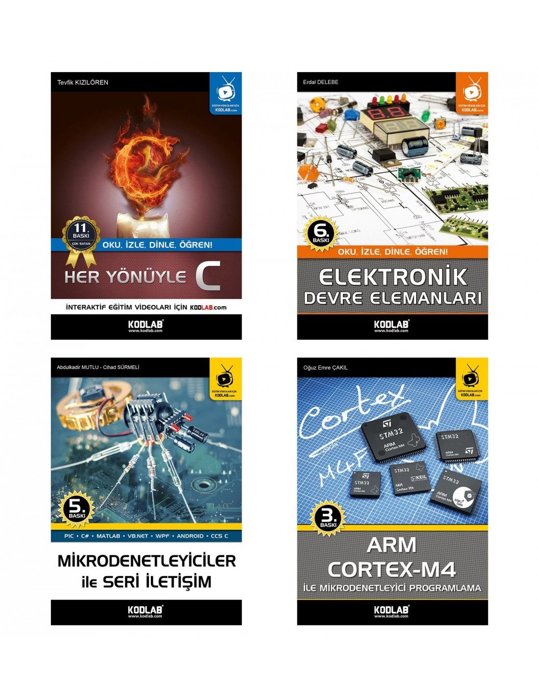 Mühendislik Seti (4 Kitap Takım) - Kolektif kitap kapağı