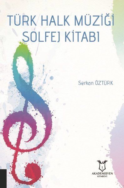 Türk Halk Müziği Solfej Kitabı - Serkan Öztürk kitap kapağı