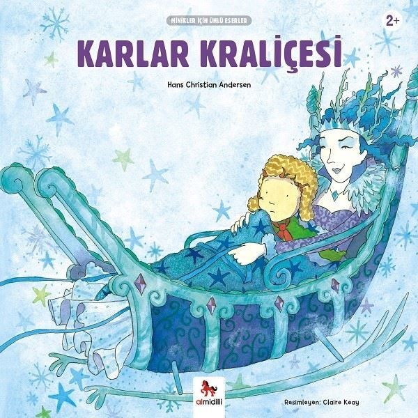 Karlar Kraliçesi - Minikler İçin Ünlü Eserler - Hans Christian Andersen kitap kapağı