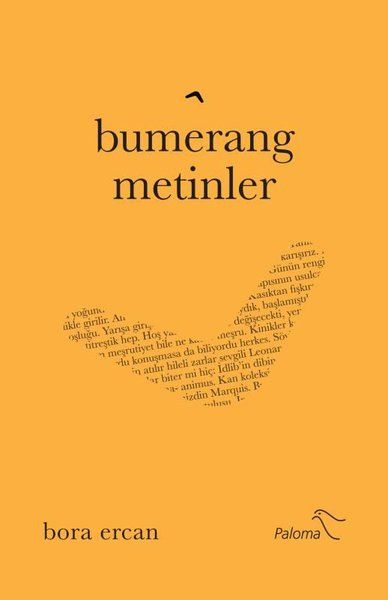 Bumerang Metinler - Bora Ercan kitap kapağı