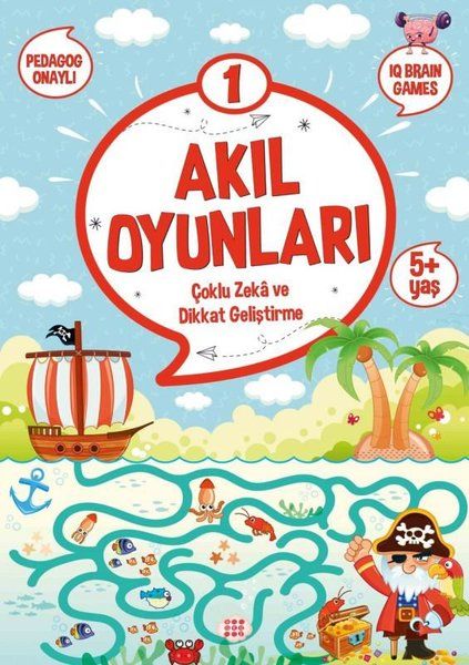 Akıl Oyunları 1 (5+ Yaş) - Kolektif kitap kapağı