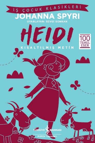 Heidi (Kısaltılmış Metin) - Johanna Spyri kitap kapağı