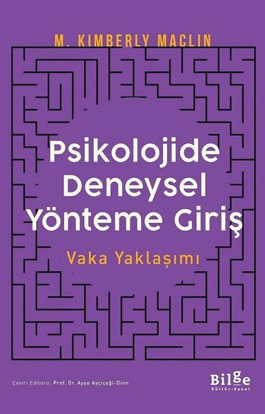 Psikolojide Deneysel Yönteme Giriş - M. Kimberly Maclin kitap kapağı