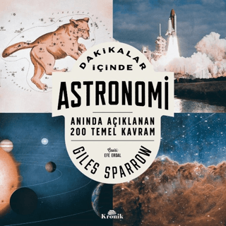Dakikalar İçinde Astronomi - Giles Sparrow kitap kapağı