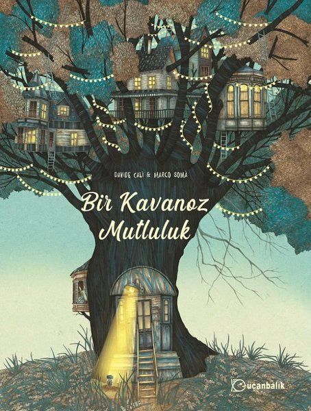Bir Kavanoz Mutluluk - Davide Cali kitap kapağı