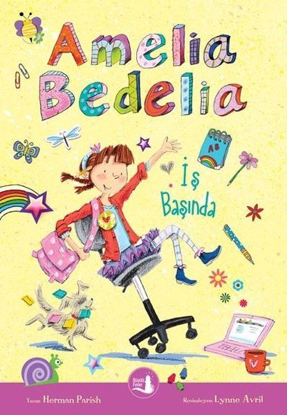 Amelia Bedelia İş Başında - Herman Parish kitap kapağı