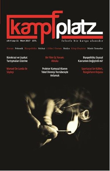 Kampfplatz Cilt: 4 Sayı: 11 - Mart 2017 - Kolektif kitap kapağı