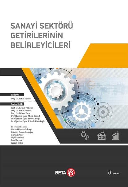 Sanayi Sektörü Getirilerinin Belirleyicileri - Fatih Temizel kitap kapağı