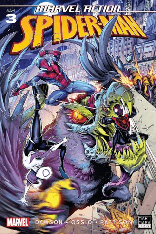 Marvel Action Spiderman 3 - Delilah S. Dawson kitap kapağı