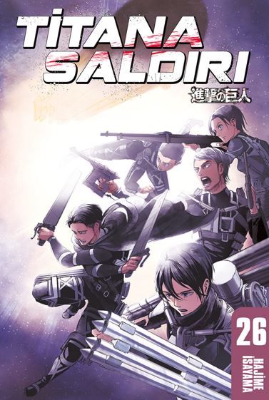 Titana Saldırı 26. Cilt - Hajime İsayama kitap kapağı