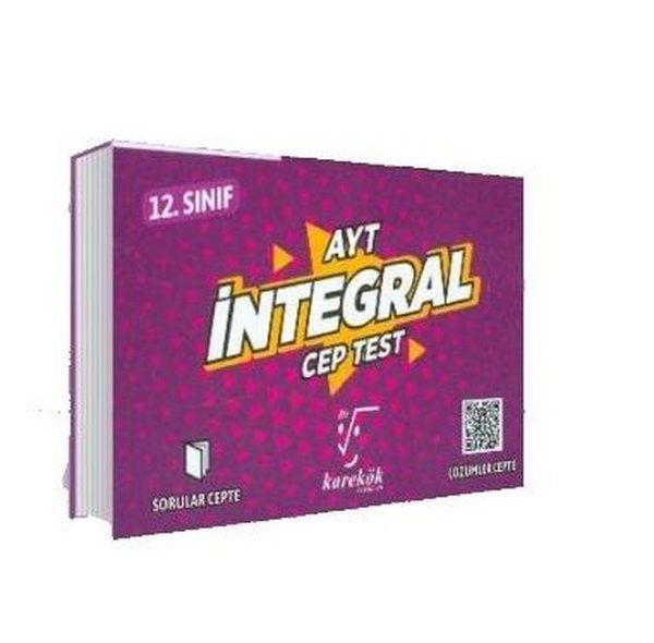 AYT 12. Sınıf İntegral Cep Test - Kolektif kitap kapağı