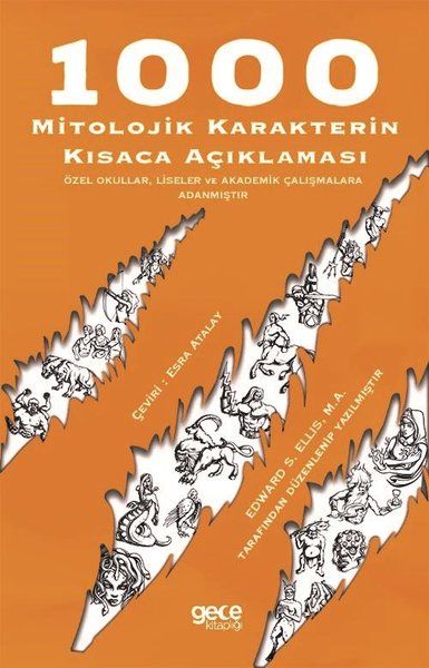 1000 Mitolojik Karakterin Kısaca Açıklaması - Edward S. Ellis kitap kapağı