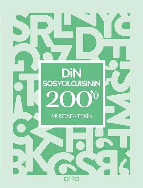 Din Sosyolojisinin 200'ü - Mustafa Tekin kitap kapağı