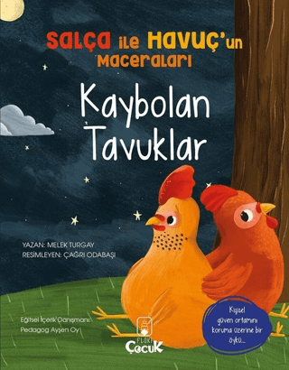 Kaybolan Tavuklar - Salça ile Havuç’un Maceraları - Melek Turgay kitap kapağı