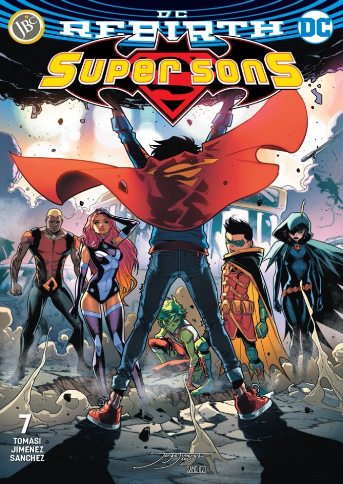 Super Sons Sayı 7( DC Rebirth ) - Peter J. Tomasi kitap kapağı