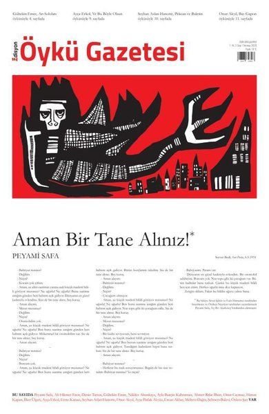 Edisyon Öykü Gazetesi Sayı: 3 Temmuz 2020 - Kolektif kitap kapağı