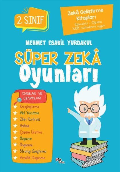 2. Sınıf Süper Zeka Oyunları - Kolektif kitap kapağı