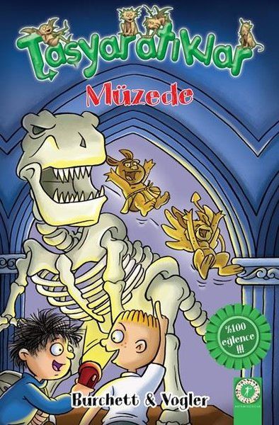 Taşyaratıklar Müzede - Burchett, Vogler kitap kapağı