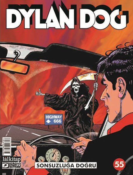 Dylan Dog Sayı 55 - Sonsuzluğa Doğru - Tiziano Sclavi, Carlo Lucarelli kitap kapağı