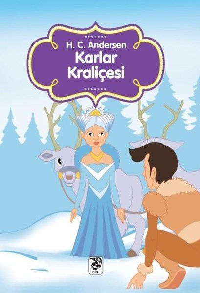 Karlar Kraliçesi - Hans Christian Andersen kitap kapağı