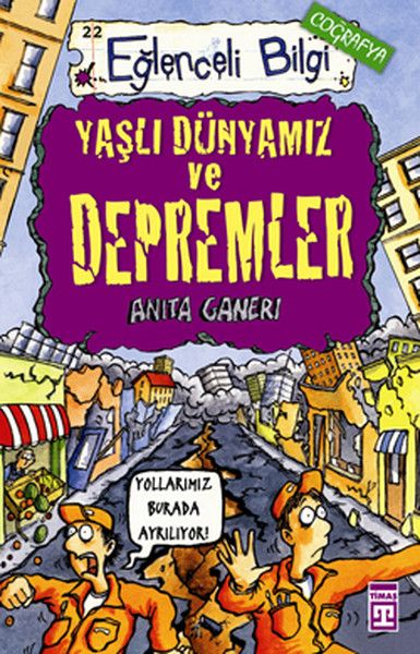 Yaşlı Dünyamız ve Depremler - Anita Ganeri kitap kapağı