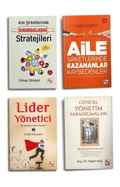 Yönetim Seti (4 Kitap Takım) - Taşkın Kılıç, Erdal Sarıçam, Yılmaz Sönmez kitap kapağı