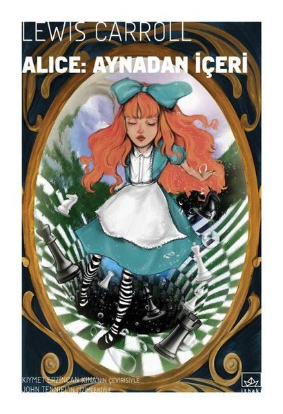 Alice Aynadan İçeri - Lewis Carroll kitap kapağı