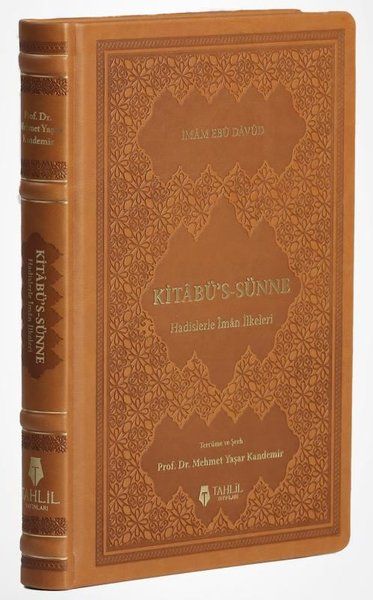 Kitabü's - Sünne (Deri Ciltli) - İmam Ebu Davud kitap kapağı