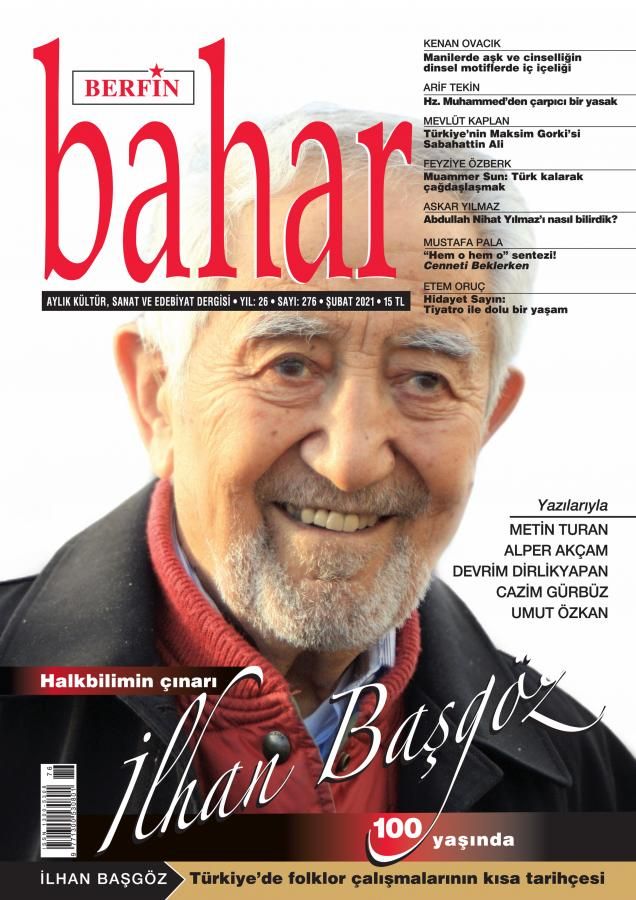 Berfin Bahar Aylık Kültür Sanat ve Edebiyat Dergisi Sayı: 276 Şubat 2021 - Kolektif kitap kapağı